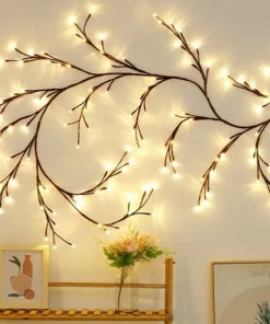 Đèn Led nhánh cây trang trí nhà cửa, đèn decor phòng ngủ phòng khách